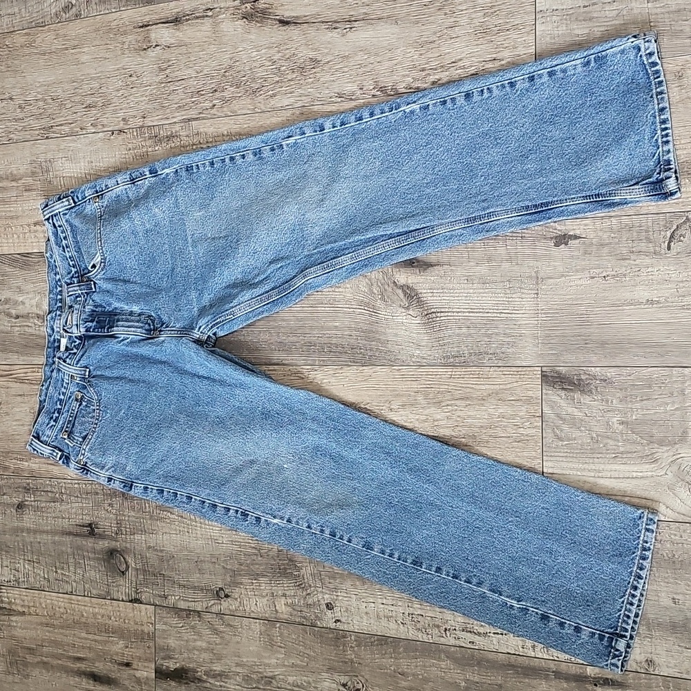 Carhartt Blue Denim Relaxed Fit 36X30 Jeans